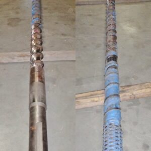 Bekum 14639 90mm Extruder Screw