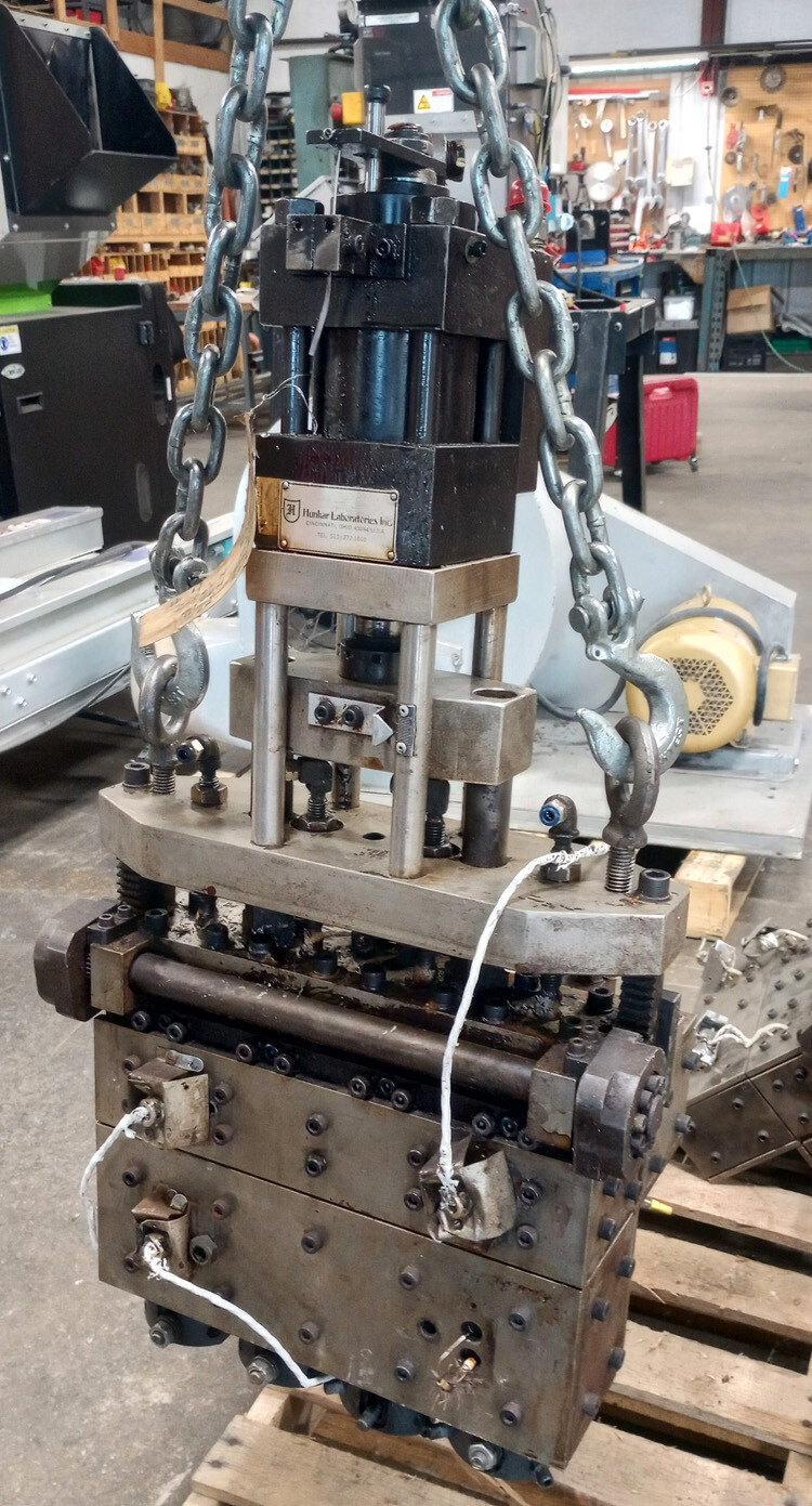 Bekum 4x85mm PE EBM Processing Head