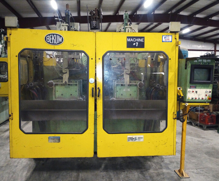 Bekum Dual Shuttle, Continuous Extrusion Blow Molding Machine