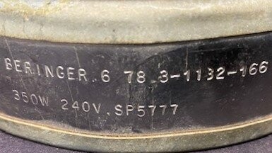 Beringer 6 78.3-1132-166 Band Heater - Image 2