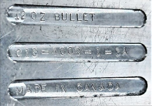 Blow Mould Engineering C18-4009-1-3A 12 oz Bullet Bottle Mold - Image 3