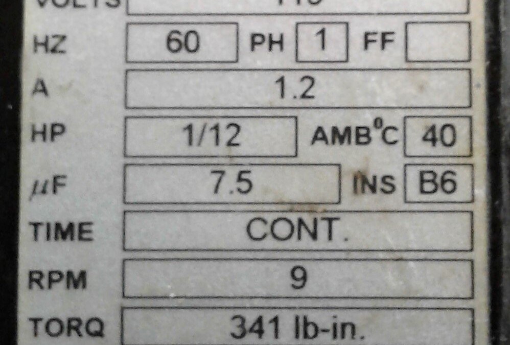 Bodine 42R3BFCI-E4 AC Gearmotor - Image 2