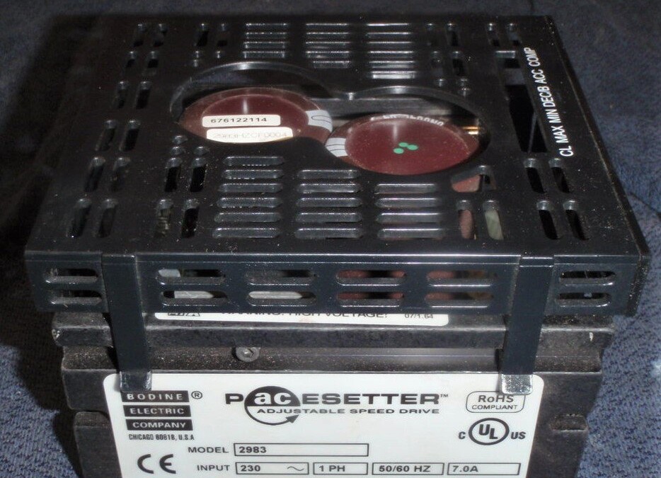 Bodine 2983 Pacesetter Adjustable Drive