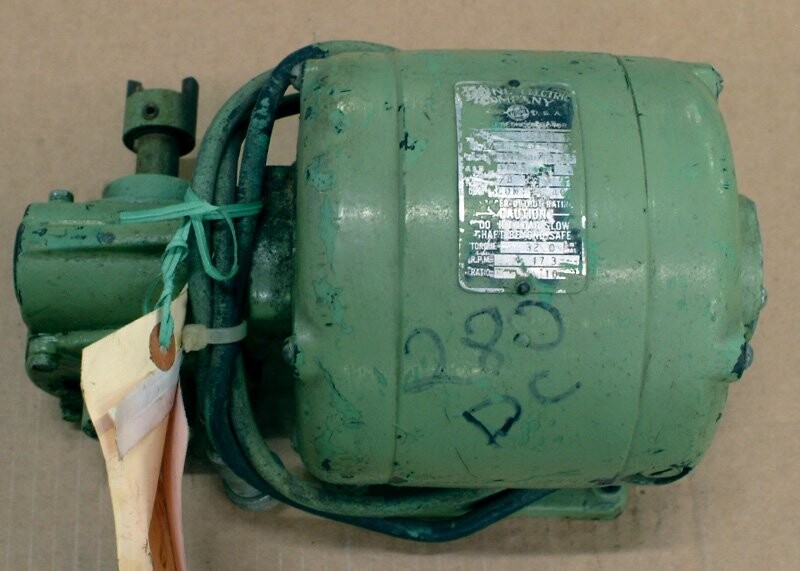 Bodine NSH-54RL 1/8 HP Green Motor