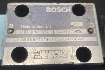Bosch 081WV06P1N1944WS024/00A0 Hydraulic Valve - Image 2