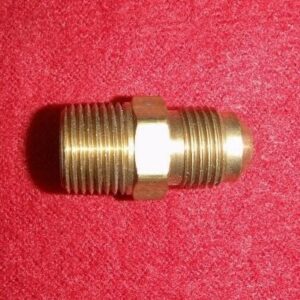 Unknown Brand Unknown Model Brass Flare Male Connector