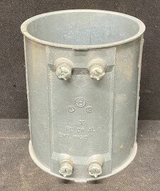 Bridgeport 3SSCP 3" FE or AL EMT Rigid Conduit Coupling