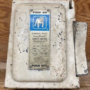 Bulldog JN321 Enclosed Fusible Safety Switch