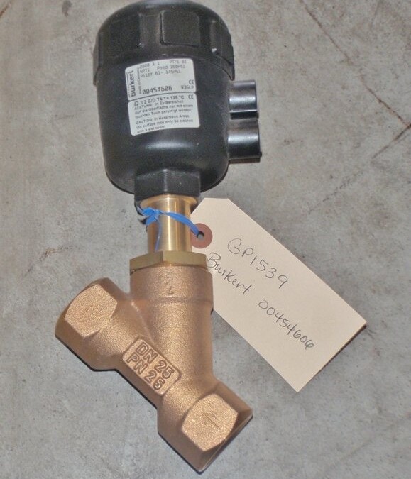 Burkert 00454606 Pneumatic Valve