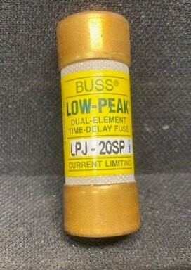 Cooper Bussmann LPJ-20SP Low-Peak Dual Element Fuse