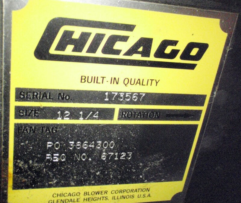 Chicago 12-1/4", 3 hp Blower - Image 3