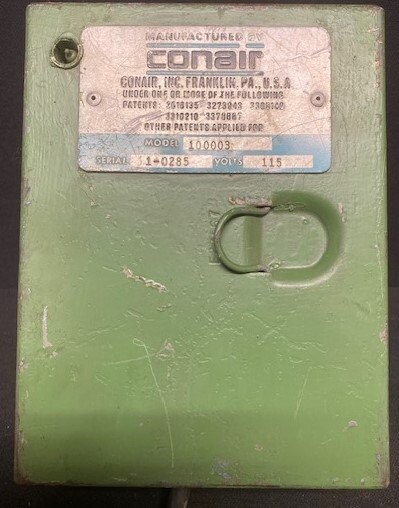 Conair 100003 Solid State Proportioning Controller