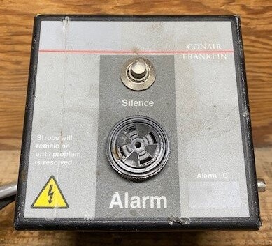 Conair-Franklin 107-510-03-01 REV F Alarm