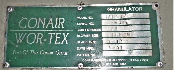 Conair-Wortex TF-1212 Grinder (10 HP) - Image 3