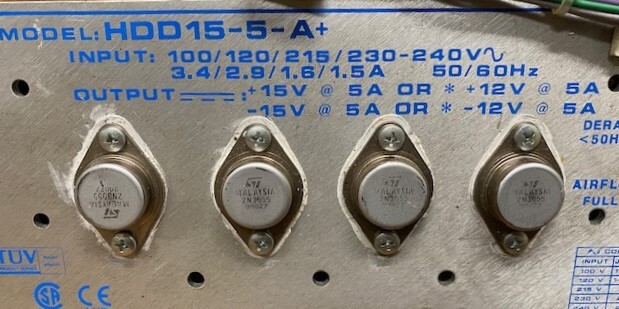 Condor Inc. HDD15-5-A+ Power Supply - Image 2