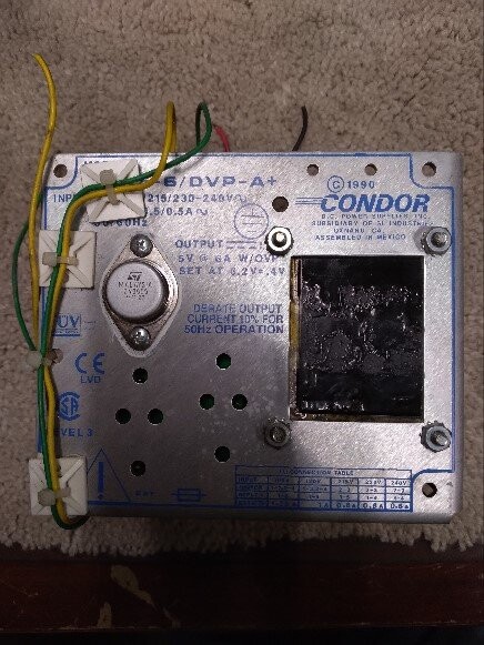 Condor Inc. HC5-6/OVP-A Power Supply
