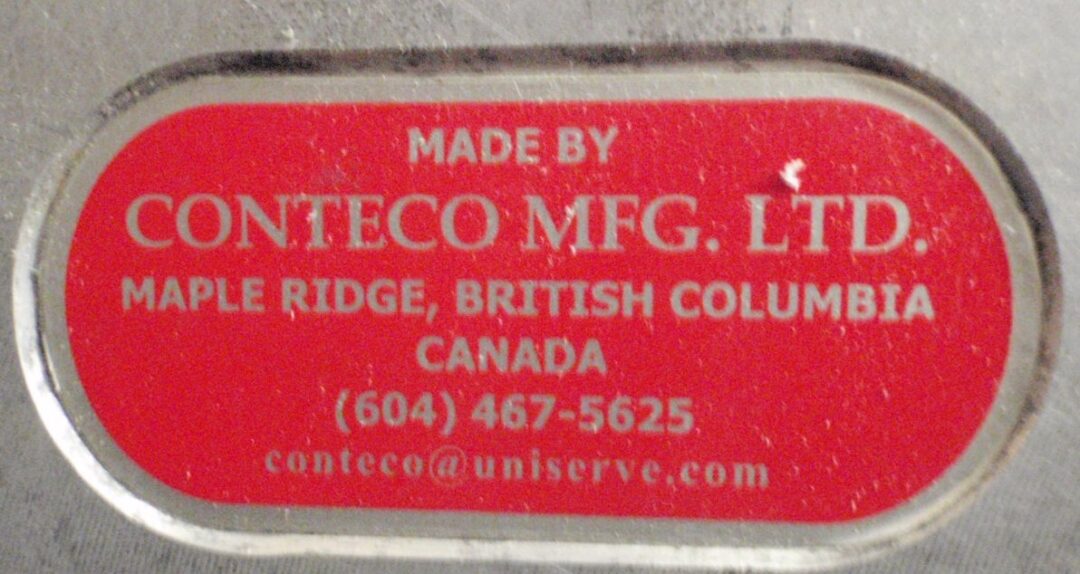 Conteco MFG. LTD. Unknown Model 8 Oz. Boston Round Bottle - Image 3