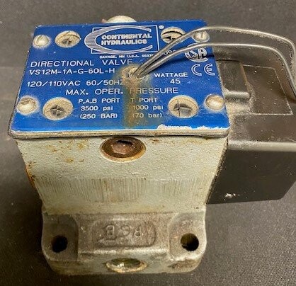 Continental Hydraulics VS12M-1A-G-60L-H Directional Hydraulic Valve - Image 2
