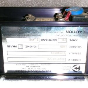 Control Concepts 3020-48-20 SCR Power Controller