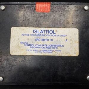 Control Concepts Corporation I-107/U Active Tracking Filter