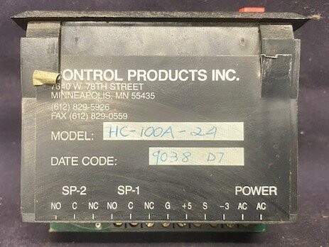 Control Products HC-100A-24 Temperature Controller - Image 2
