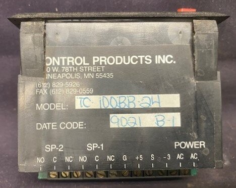 Control Products TC 100BB 24 Temperature Controller - Image 2
