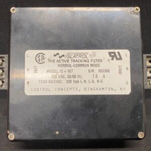 Control Concepts IC+107 Islatrol Plus Active Tracking Filter