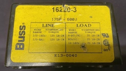 Cooper Bussmann 16220-3 Power Distribution Block - Image 2
