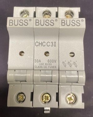 Cooper Bussmann CHCC3I 3-Pole Fuse Holder