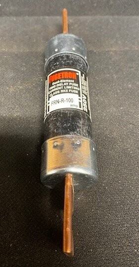 Cooper Bussmann FRN-R-100 Fusetron Dual Element Fuse