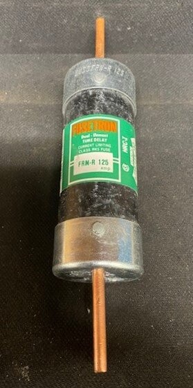 Cooper Bussmann FRN-R-125 Fusetron Dual Element Fuse