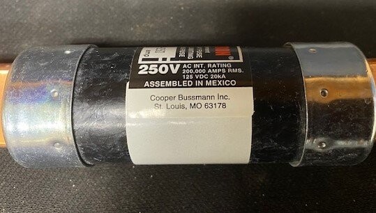 Cooper Bussmann FRN-R-150 Fusetron Dual Element Fuse - Image 2