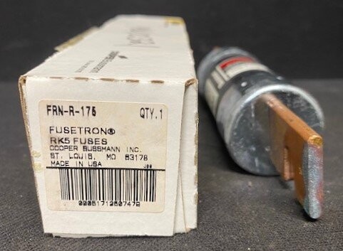 Cooper Bussmann FRN-R-175 Fusetron Dual Element Fuse