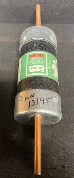 Cooper Bussmann FRN-R-400 Fusetron Dual Element Fuse
