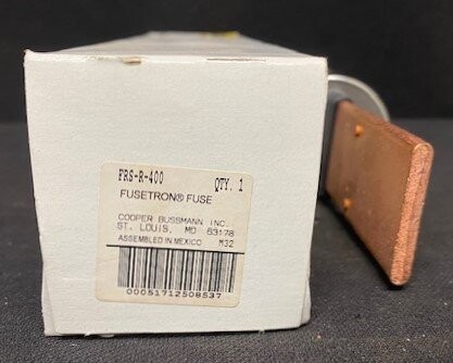 Cooper Bussmann FRS-R-400 Fusetron Dual Element Fuse