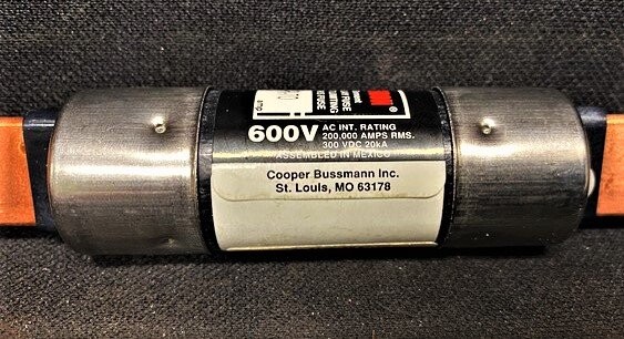 Cooper Bussmann FRS-R-70 Fusetron Dual Element Short Body Fuse - Image 2