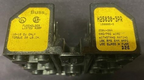 Cooper Bussmann H25030-3PR Fuse Block - Image 2