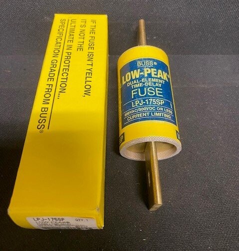 Cooper Bussmann LPJ-175SP Low-Peak Dual Element Fuse