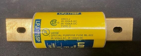 Cooper Bussmann LPJ-175SP Low-Peak Dual Element Fuse - Image 3