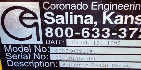 Coronado Engineering 60P7M039619 60hp Vacuum Pump - Image 2