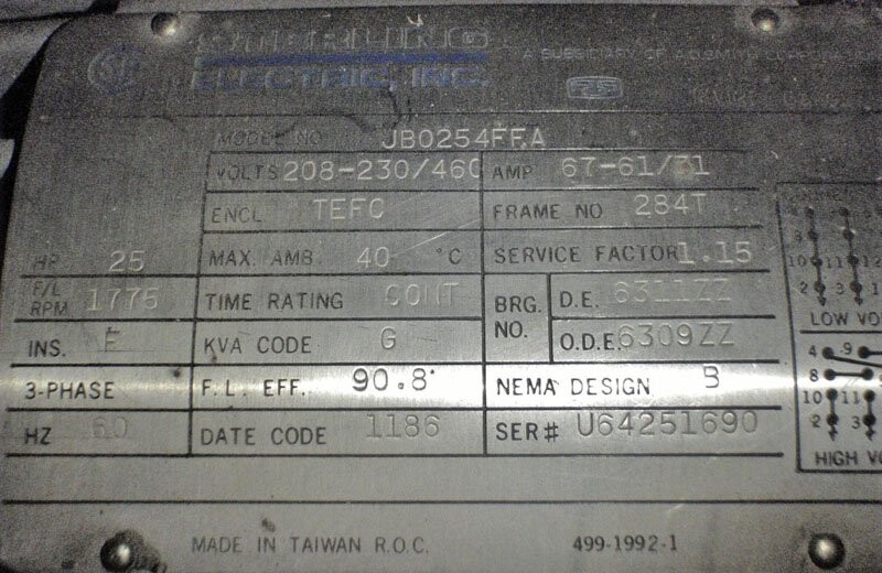 Cumberland 6" Pipe 25HP Pipe Grinder - Image 3