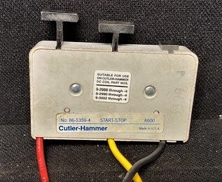 Cutler-Hammer 86-5359-4 3-Wire Start-Stop Selector Switch