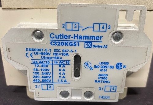 Cutler-Hammer CE15JNS3AB Series B1 Contactor - Image 4
