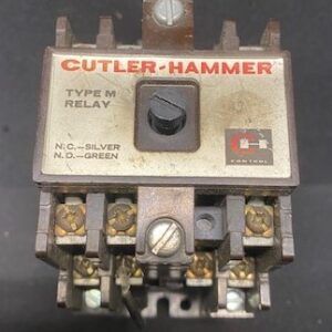 Cutler-Hammer Type M (D26MB, D26MPR, D26MPL, D26MPS) Relay