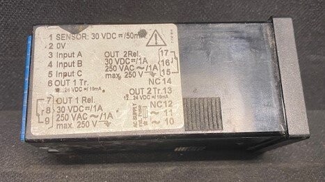 Danaher Controls C346-0421 Veeder-Root Programmable Electronic Multi-function LCD Counter - Image 2