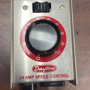 Dayton 4X701 10 Amp Speed Control
