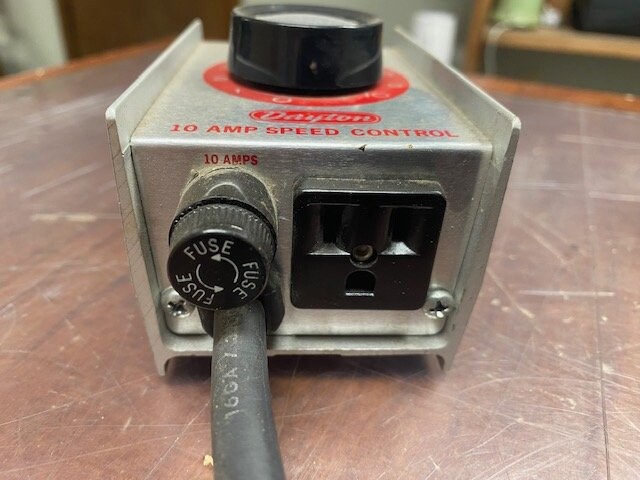 Dayton 4X701 10 Amp Speed Control - Image 2