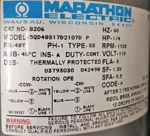 Dayton 1C791 Blower - Image 2