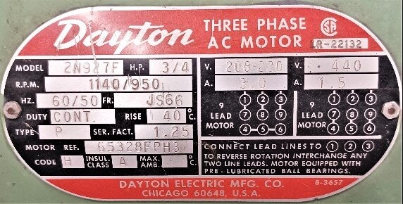 Dayton 2C939 Blower - Image 2