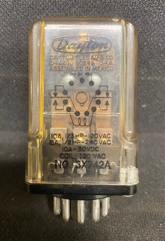 Dayton 3X742A AC120V Relay